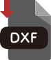 ソケット付Ｕ形側溝（縦溝）（CAD:DXF）